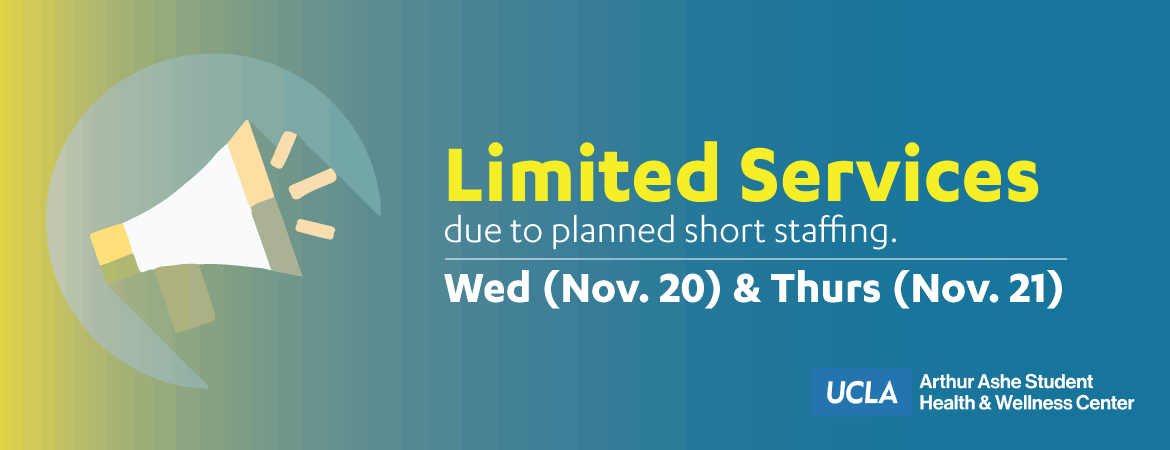 Limited Service due to planned short staffing 11/20 and 11/21/24