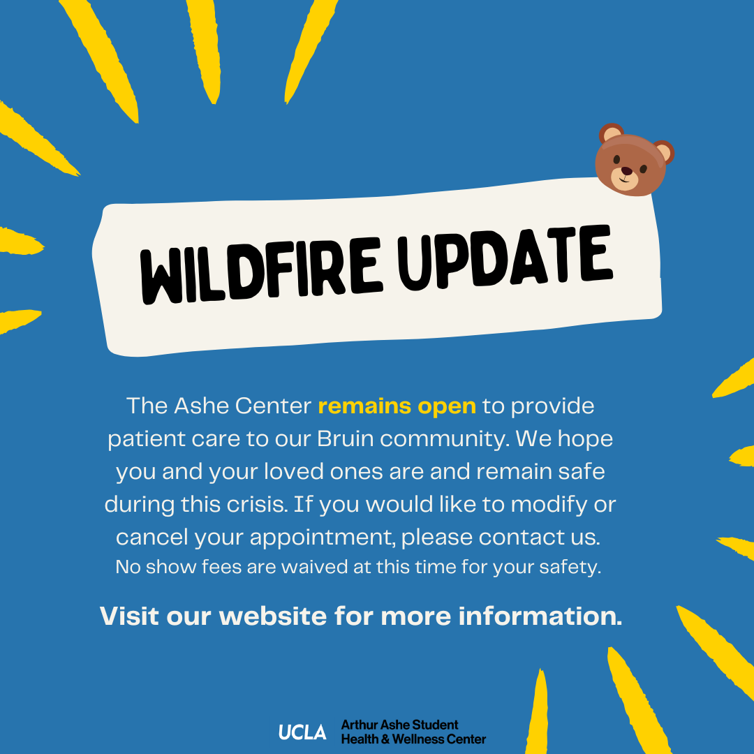 Wildfire Update graphic from Instagram